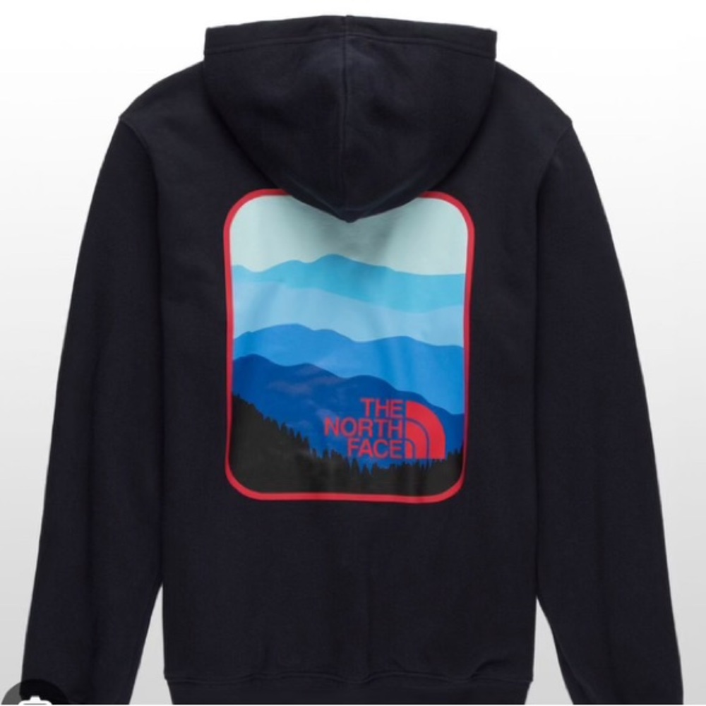 North Face men’s parka pullover hoodie. Small. - Picture 2 of 3